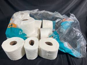 lot 50 image: Assorted Toilet Paper Pack - Most are Angel Soft - Set of 11