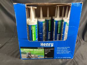 lot 188 image: Henry White Roofing Sealant - 17 Total