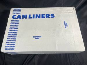 lot 203 image: Can Liners 8-10Gal - 1000-Pack