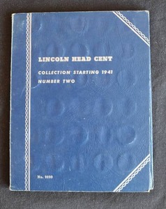 lot 20 image: Mostly Full Penny Album (1941-1975)
