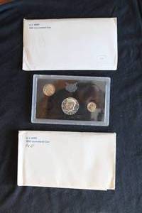 lot 27 image: (3) Partial U.S. MintProof Sets