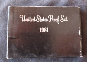lot 50 image: 1981 U.S. Mint Proof Set