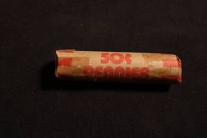 lot 67 image: 1939-P Wheat Penny Roll