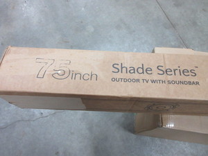 lot 312 image: SEURA 75 WATERPROOF OUTDOOR TV SOUND BAR-NEW