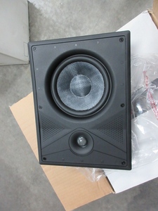 lot 329 image: CRESTRON, ASPIRE, IN WALL SPEAKERS - NEW-  BUT MISSING GRILLS