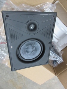 lot 330 image: CRESTRON, ASPIRE, IN WALL SPEAKERS - NEW BUT MISSING GRILLS