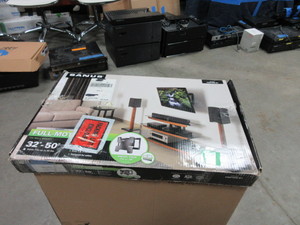 lot 348 image: SANUS, FULL MOTION TV WALL MOUNT - NEW
