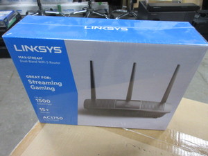 lot 353 image: LINKSYS WIRELESS INTERNET ROUTER -NEW