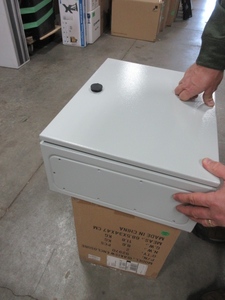 lot 358 image: YUCO WALLMOUNT WIRING ENCLOSURE - NEW