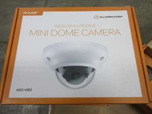 lot 363 image: ALARM.COM MINI DOME SURVEILLANCE CAMERAS - NEW