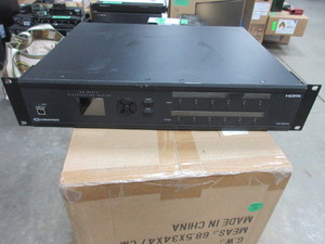lot 411 image: CRESTRON 6 X 6 VIDEO MATRIX MEDIA DISTRIBUTION CENTER