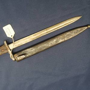 lot 68 image: SPANISH MAUSER BAYONET