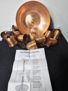 lot 91 image: Copper Rain Chain