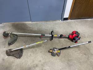 lot 181 image: Snapper String Trimmer - S27SS - with 2 Attachments - untested