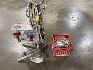 lot 182 image: Sherwin Williams Ultimate MX 695 Airless Paint Sprayer - untested