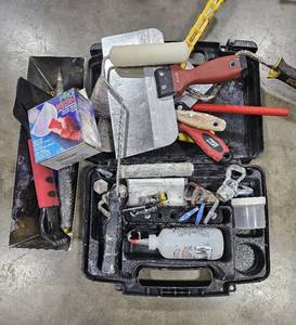lot 190 image: Various Paint and Drywall Tools