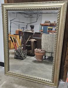 lot 218 image: Large Framed Mirror 50x37