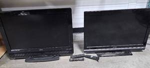 lot 227 image: 2 - 30in Vizio TVs with  - untested