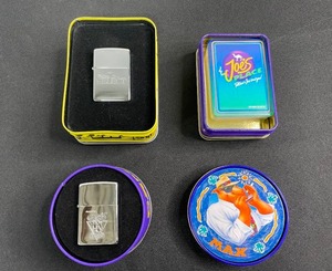 lot 252 image: Camel Logo Items in Tins Inc Coasters - Playing Cards & Zippo Lighters