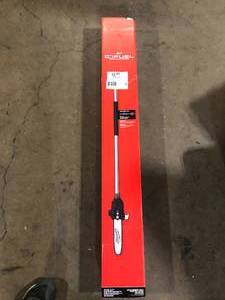 lot 18 image: Milwaukee M18 FUEL QUIK-LOK 10 in. Pole Saw Attachment (Tool-Only)  Customer Returns See Pictures