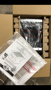lot 20 image: Hampton Bay 110 CFM Ceiling Mount Room Side Installation Quick Connect Bathroom Exhaust Fan Customer Returns See Pictures
