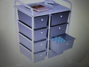 Honey-Can-Do Metal Rolling Cart wit...