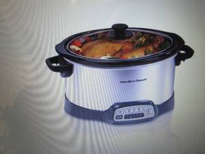 Hamilton Beach 6-Qt. Slow Cooker op...