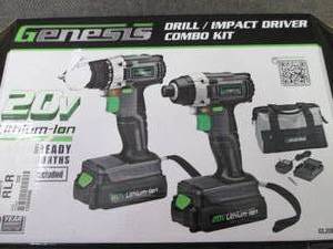Genesis 20V Lithium-Ion Cordless Dr...