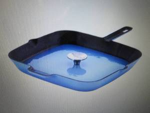 MegaChef 11 Nonstick Enameled Cast...