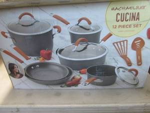 Rachael Ray Cucina 12-Pc. Nonstick ...