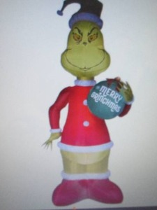 Gemmy Airblown Inflatable Grinch wi...