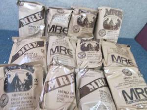 Sealed Case of 12 MREs Meal Ready ...
