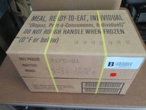 Sealed Case of 12 MREs Meal Ready ...