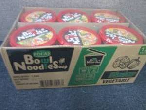 12 pk Pocas Noodle Soup Bowl Vegeta...