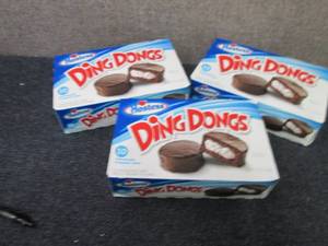 3-12.7 oz Boxes Hostess Ding Dongs...