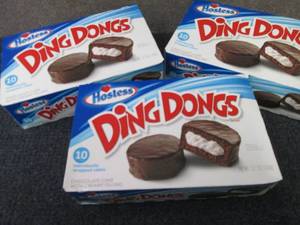 3-12.7 oz Boxes Hostess Ding Dongs...