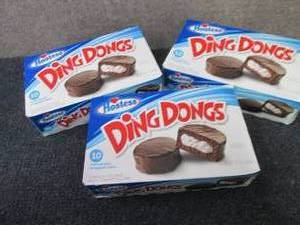 3-12.7 oz Boxes Hostess Ding Dongs...