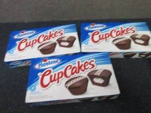 3-12.7 oz Boxes Hostess Cup Cakes B...