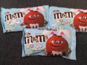 3- 10 oz M&Ms...