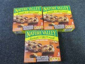 3- 12ct Nature Valley Sweey & Salty...