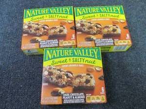 3- 12ct Nature Valley Sweey & Salty...