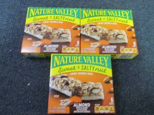 3- 12ct Nature Valley Sweey & Salty...