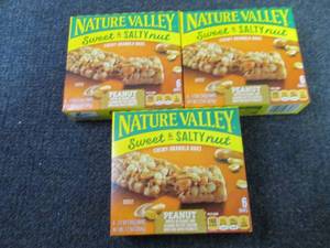 3- 12ct Nature Valley Sweey & Salty...