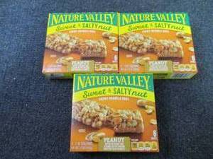 3- 12ct Nature Valley Sweey & Salty...