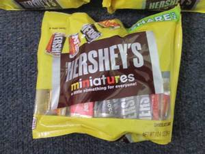 3- 10.4 oz Hersheys Miniatures...