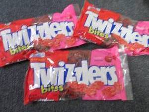 3- 16 oz Twizzler Bites...