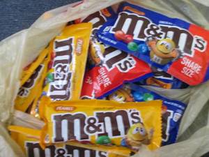 12 Pks Assorted M&Ms...