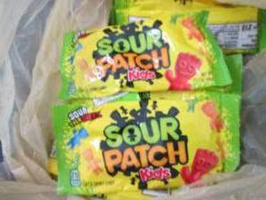 12- 2 oz Sour Patch Kids...