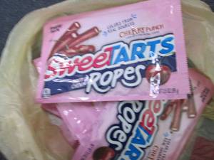 12- 3.5 oz Sweet Tart Ropes...