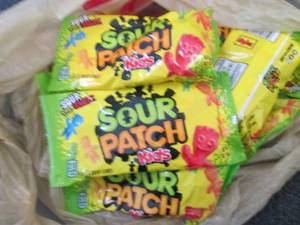 12- 2 oz Sour Patch Kids...